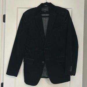 Men's Banana Republic Corduroy Black Blazer Size 38R